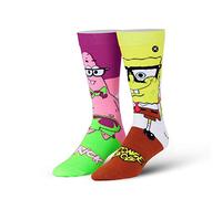 ODD SOX Calcetines para hombre y mujer - Spongebob Nerdpants (Bob Esponja Pantalones Cuadrado)-(EU 38-46)