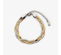 OdDdot Punk Twisted Snake Chain Bracelet Stainless Steel Jewelry Hip Pop Silver Rosy Gold Chain Wrist 18k Gold Plated For Women Chain