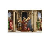 Oddi Retablo-Rafael - Póster artístico para pared, lienzo de pergamino, cuadro de pintura para sala de estar, decoración del hogar, 30 x 45 cm