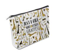 Odebyata Bonita bolsa de maquillaje para perros, bolsa de cosemética con temática de perro para amantes de los perros, adorable regalo para artículos de aseo de perro, bolsa organizadora para hija,