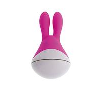 Odeco Totoro, Conejo masajeador vibrador de silicona resistente al agua, Rosa