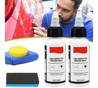 Odeiun Car Scratch Repair Wax, Car Scratch Remover & Wax Polish, Odeiun Car Polish, Multi-Effect Protection Polishing for Car Scratches Repairing And Polishing (2pcs)
