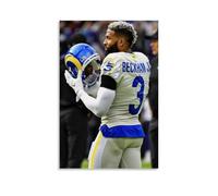 Odell Beckham Jr. - Pósteres impermeables para pared, impresión en casa, a prueba de humedad, fácil de instalar y resistente a la decoloración, estilo sin marco, 50 x 75 cm
