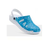 Oden Fusion Zuecos Print Blue T38 2 uds