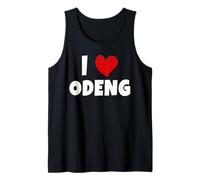 Odeng Amante de la Comida Coreana Corea del Sur Amo Odeng Camiseta sin Mangas