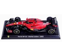 Odeon - Coche de colección Fórmula 1 compatible con Ferrari SF23 Charles Leclerc 2023 1/24 metal
