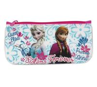 Odeon - Estuche escolar para niña Anna y Elsa (23 x 11 cm)