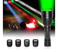 Odepro KL41 PLUS Linterna LED para caza con luz roja verde IR850 luz y mando a distancia por cable