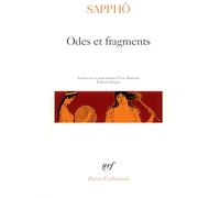 Odes et fragments: Edition bilingue: A30027 (Poesie/Gallimard)
