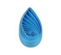 ODETOJOY 120 tiras de papel de 3 mm para hacer quilling de 3 mm (azul)