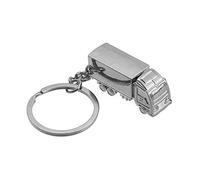 ODETOJOY Metal Camión del Coche Llavero de plata 3D para niños