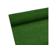 ODETOJOY - Rollo de papel crepé de de 70 g para hacer flores, hojas de papel crepé blanco, verde, rosa, 10 pulgadas de ancho, 8 pies de longitud (verde bosque)
