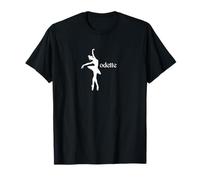Odette Swan Lake Ballet Bailarina Pointe Dance Bailarina Camiseta