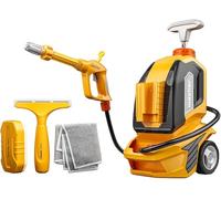 ODG - Juego de juguetes de lavado de coche con hidrolimpiadora y accesorios - para la limpieza de los pequeños