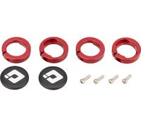 ODI Anillo de bloqueo Lock Jaws p. sistemas Lock-On rojo 7 mm