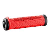 ODI Elite Pro Bloqueo en Apretones Quemado Rojo Negro