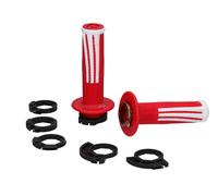ODI EMIG PRO V2 Puños Lock-On Offroad, Rojo/Blanco (H36EPRW)