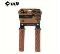 ODI Empuñaduras de Silicona para Bicicleta de Montaña, Puños Bloqueables para MTB, Fundas Antideslizantes y Amortiguantes para Manillar de Ciclismo, Bicicleta de Montaña