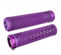 ODI Empuñaduras MTB Lock-On CF - Morado Cósmico/Morado
