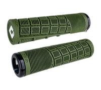 ODI Empuñaduras MTB Lock-On Reflex XL Verde Militar/Negro