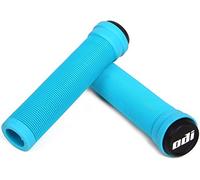 ODI Griffe BMX Longneck SL Flangeless, türkis - Türkis / Blau