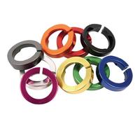 ODI Lock-Jaw MTB/BMX Grip Abrazaderas Verde Bicicleta Viajero BMX MTB