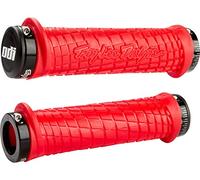 ODI - Manoplas para Bicicletas de Ciclismo, tamaño 130 mm, Color Rojo