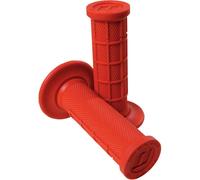 ODI Mini MX Half Waffle Grips Agarre Manilla Roja