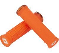 ODI Puños de manillar Elite Flow Lock-On 2.1 fluorescent orange 130 mm