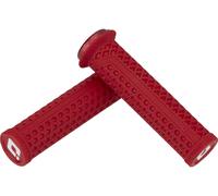 ODI Puños para manillar Lock-On Vans v2.1 rojo 135 mm