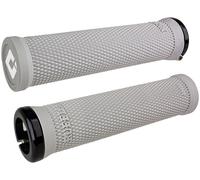 Empuñaduras Odi Grips Ruffian V2.1 Lock-On Grises 135 mm para BMX y MTB Odi