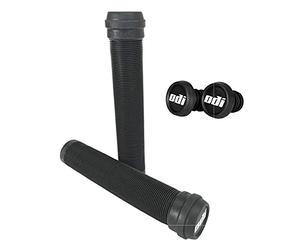 Odi SLX Soft BMX Dirt Stunt-Scooter Puños 160 mm con barends + pegatina Fantic26 (negro)