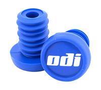 ODI Tapón de repuesto para extremos de manillar, 1 par (2 unidades) + pegatina Fantic26 (azul)