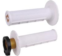 ODI V2 Atornillables 1/2 Waffle Agarre - Blanco Moto Calle Bike de Cross H36HWW
