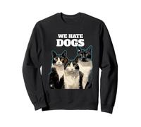 Odiamos a los Perros (gráfico Divertido de Gatos) Sudadera