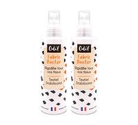 Odif Fabric Booster - Rigidifica los tejidos - Mantiene la textura en máquinas de coser y cortar, ideal para modelar Origami y tejido de punto rígido, spray de 200 ml, lote de 2