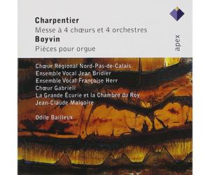 Odile Bailleux, Jean-Claude Malgoire & La Grande Écurie Et La Chambre Du Roy - Charpentier : Mass For 4 Choirs & Boyvin : Organ Works - Apex