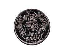Odin, Aegishjalmur, Pagan, Folk, Vikingos, Islandés, Runas, Magia, Hechizos, Metal negro, Amon Amarth, Burzum, Viking Gods1 bordado de hierro en apliques de recuerdo accesorio