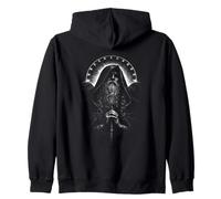 Odin Allfather Dios Vikingo con Espada de Cuervos Sudadera con Capucha