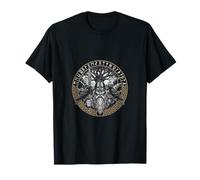 Odin Allfather Norse Viking God Yggdrasil Ravens Runas Camiseta