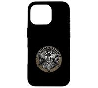 Odin Allfather Norse Viking God Yggdrasil Ravens Runas Carcasa para iPhone 16 Pro