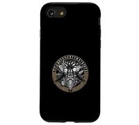 Odin Allfather Norse Viking God Yggdrasil Ravens Runas Carcasa para iPhone SE (2020) / 7/8
