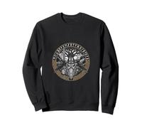 Odin Allfather Norse Viking God Yggdrasil Ravens Runas Sudadera
