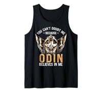 Odin Believes In Me - Mitología nórdica vikinga Camiseta sin Mangas