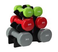 Odin Conjunto De Mancuernas (Stand, 2x1kg, 2x2kg & 2x3kg)