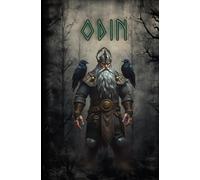 Odin Lined Notebook: Lined Journal with Norse Mythology Cover | 100 Pages, 5.25" x 8"