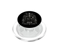Odin Lobos Cuervos Odin Wotan Vikingo nórdico Dios Viking PopSockets PopGrip para MagSafe
