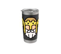 Odin Mitología nórdica Dios Valquiria Valhalla Viking Vaso térmico de acero inoxidable de doble pared