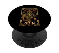 Odin Nórdico Mitología Celta Runa Nudo Dios Vikingo PopSockets PopGrip Adhesivo