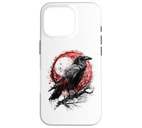 Odin Ravens Huginn & Muninn Vegvisir Vikings Myth Norse Carcasa para iPhone 16 Pro